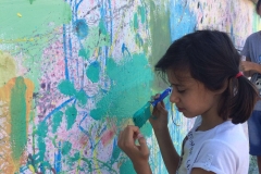 bambina murales