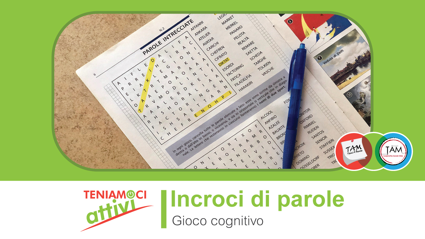 Crucipuzzle per Adulti e Anziani: Passatempo per i Nonni Migliori del  Mondo. Stampa Molto Grande. Parole Intrecciate a Tema. Formato A4. Giochi e