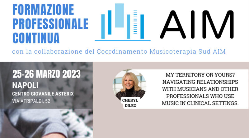 Formazione Continua in Musicoterapia per professionisti a Napoli