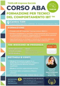 corso aba tecnici del comportamento ibt formazione napoli