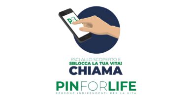 P.I.N For Life - Persone indipendenti per la vita sponsor